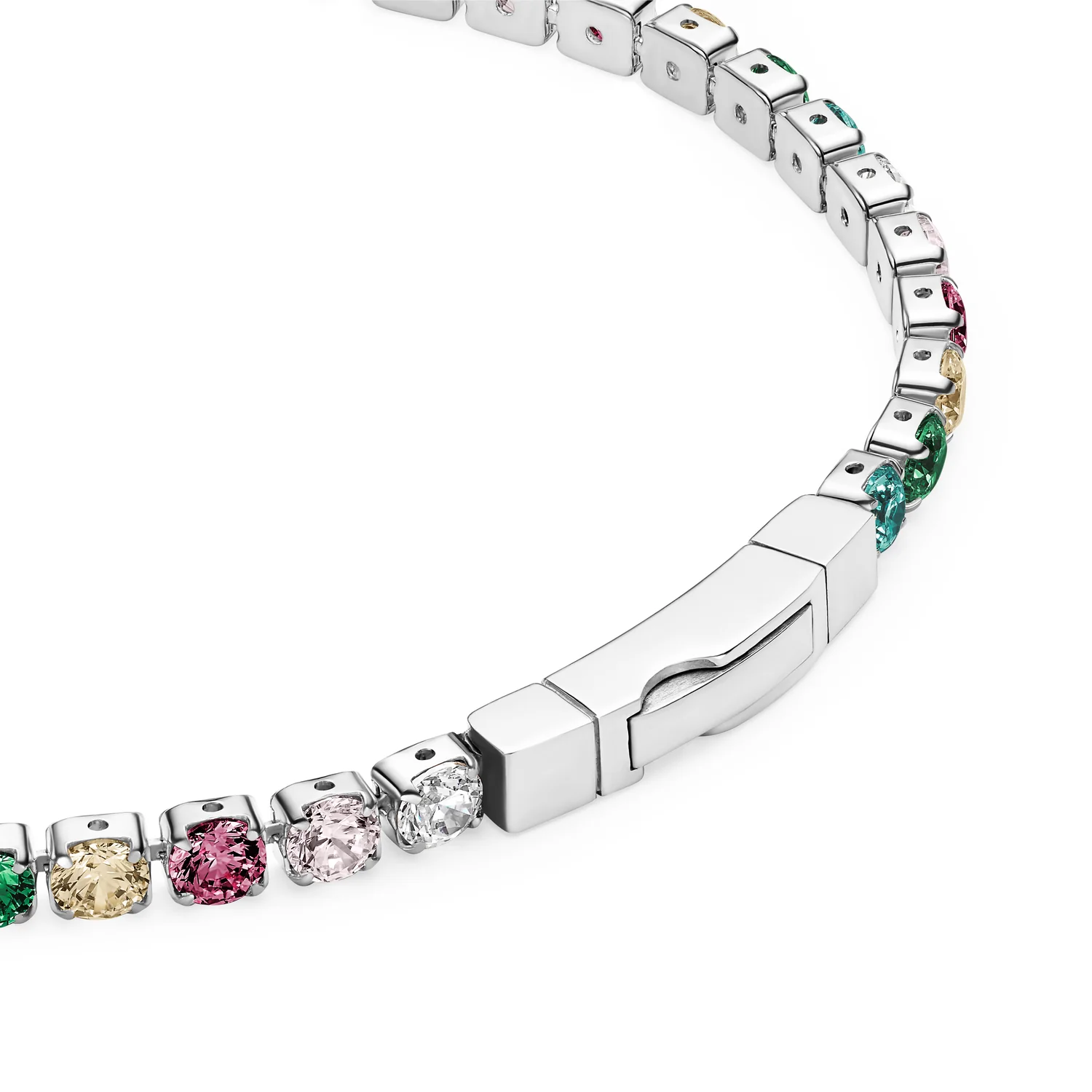 Bracelet Ellera with multicoloured zirconia - Image 12