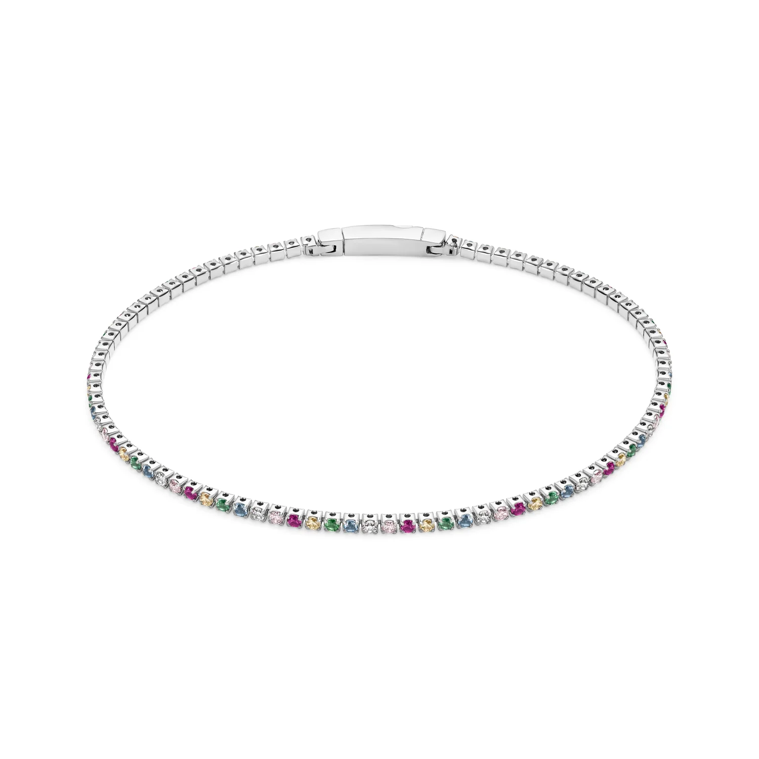 Bracelet Ellera with multicoloured zirconia - Image 4
