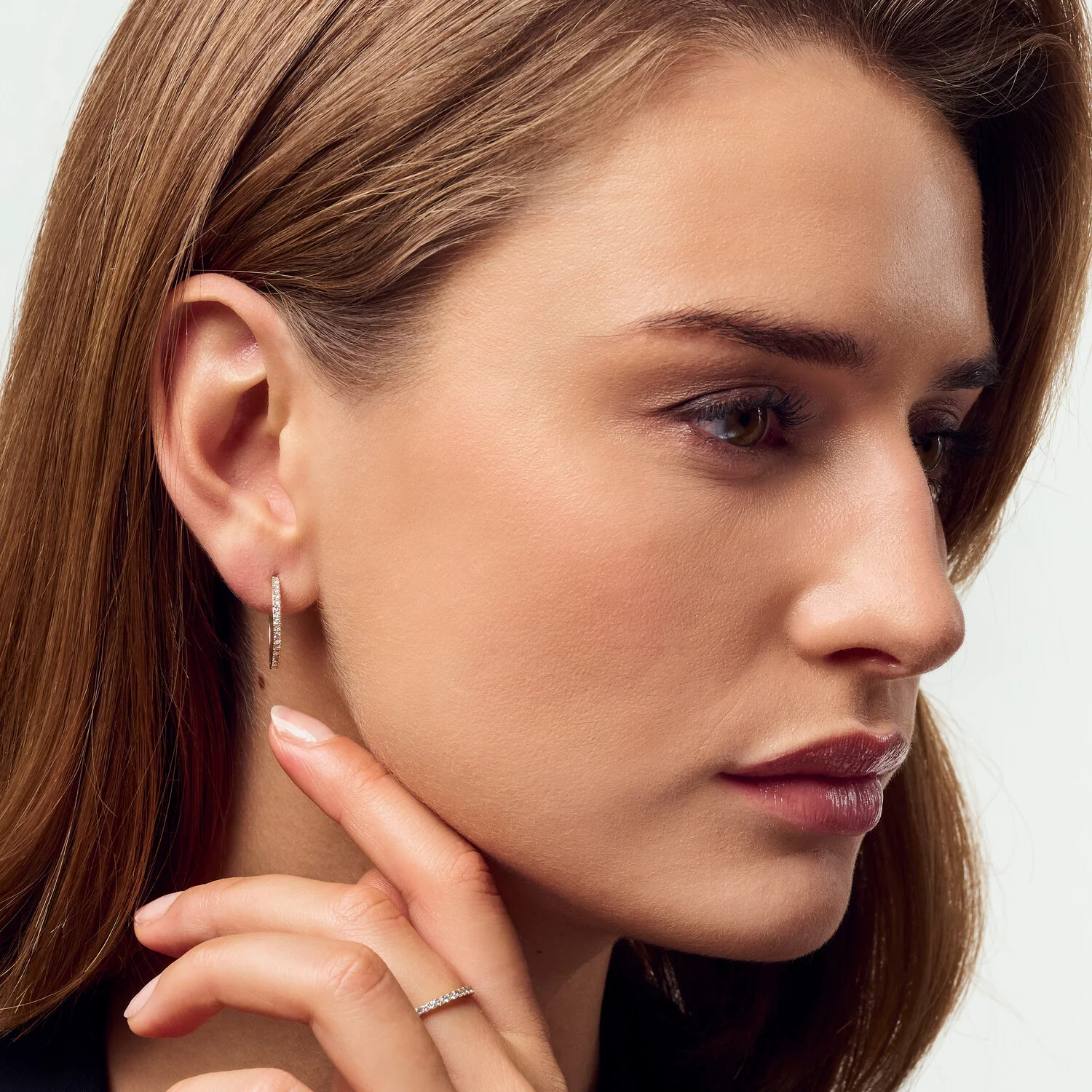 Earrings Alba - 14k yellow gold or white gold 0.18-0.46 ct TW G-H VS lab-grown diamonds - Image 17