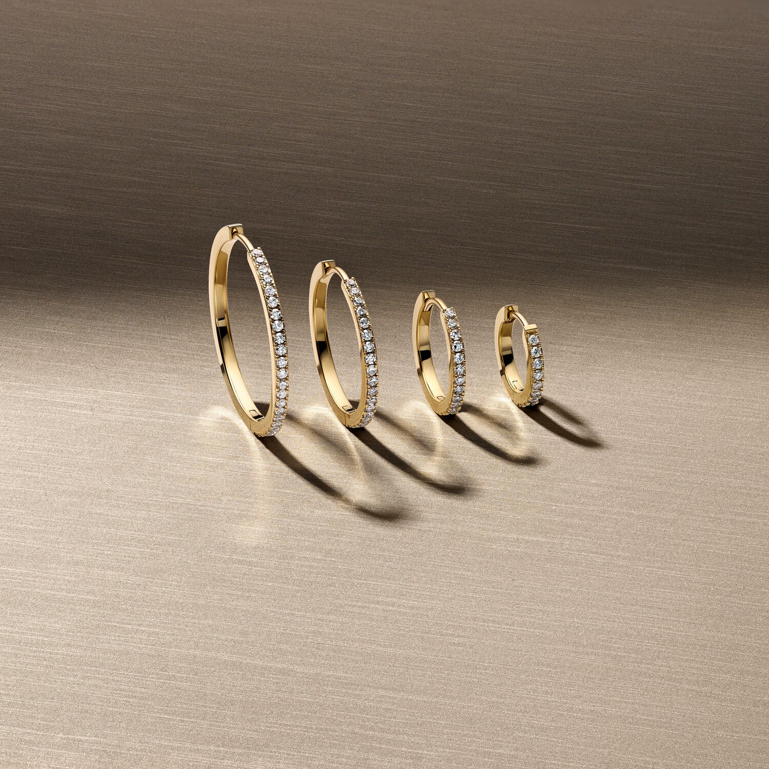 Earrings Alba - 14k yellow gold or white gold 0.18-0.46 ct TW G-H VS lab-grown diamonds - Image 19