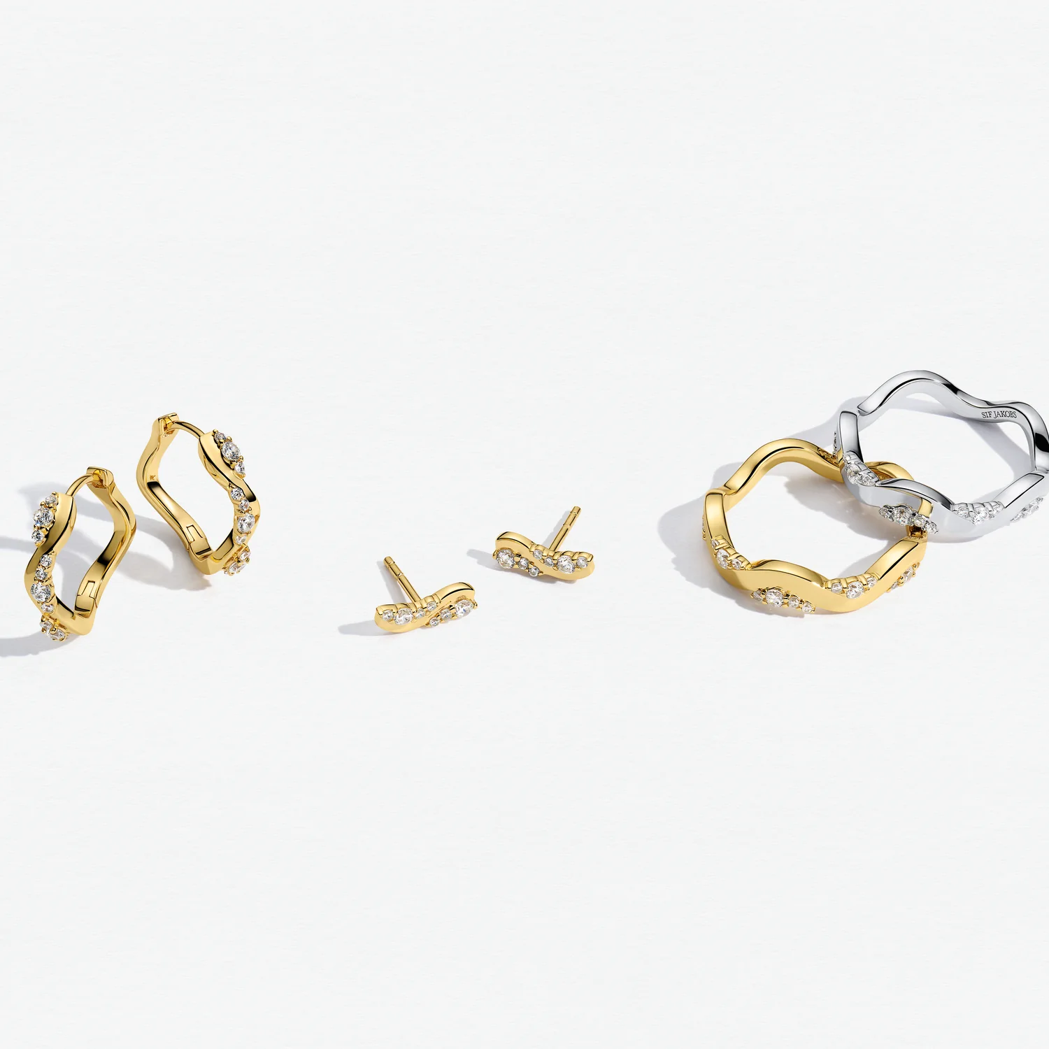 Earrings Ellera Waves Altro Creolo - Image 4